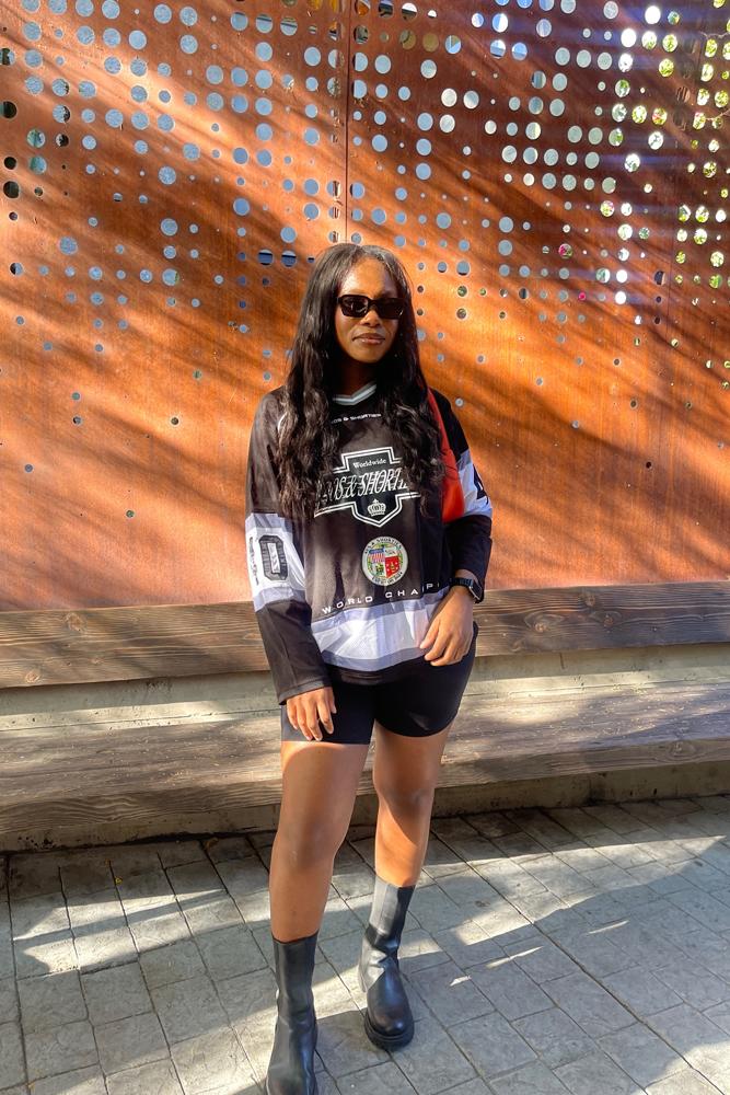 OnTheDailyWithBaylie's fit featuring 40s & Shorties, Steve Madden | [object Object]