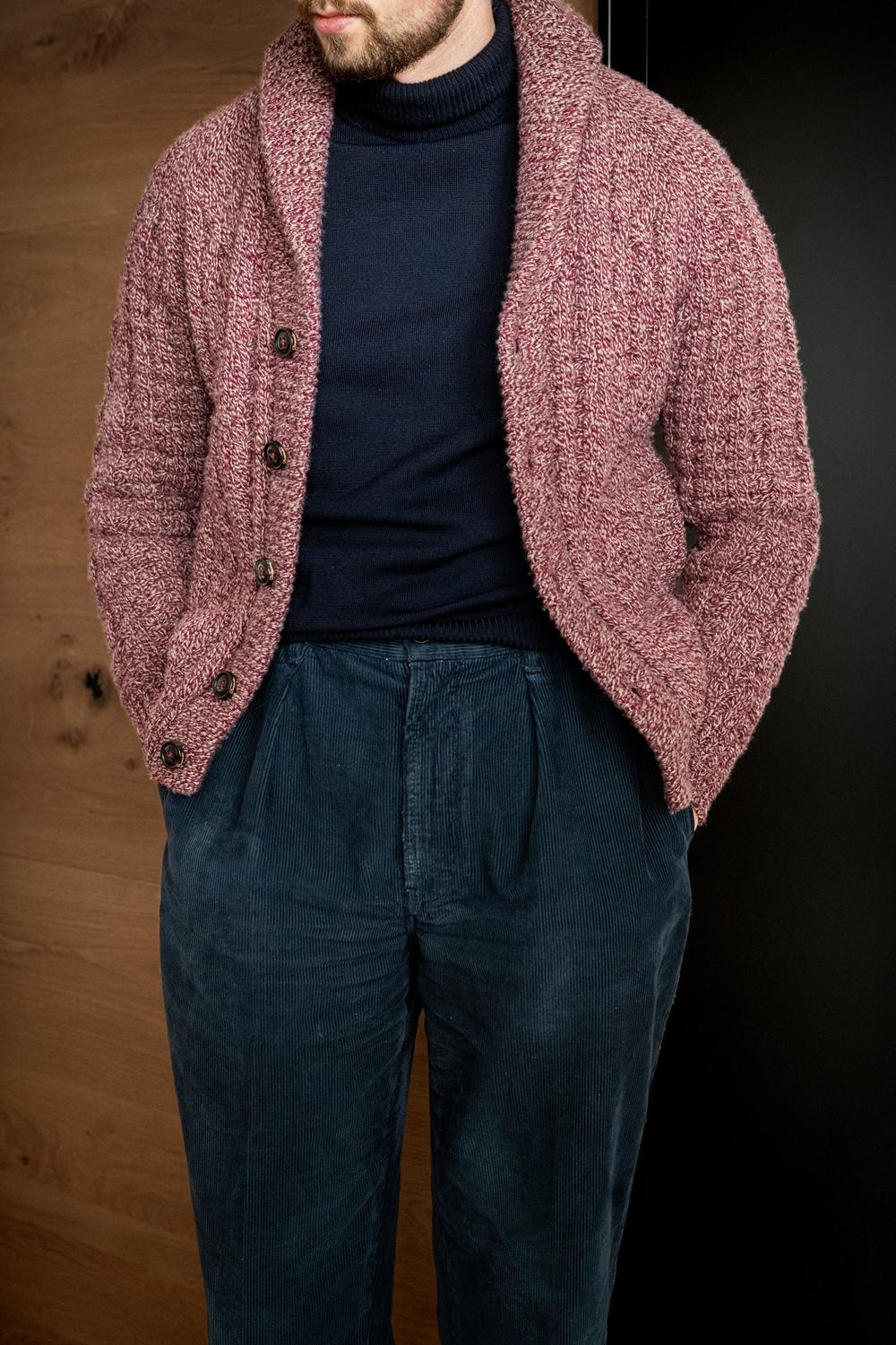 Post featuring Navy Merino Turtleneck