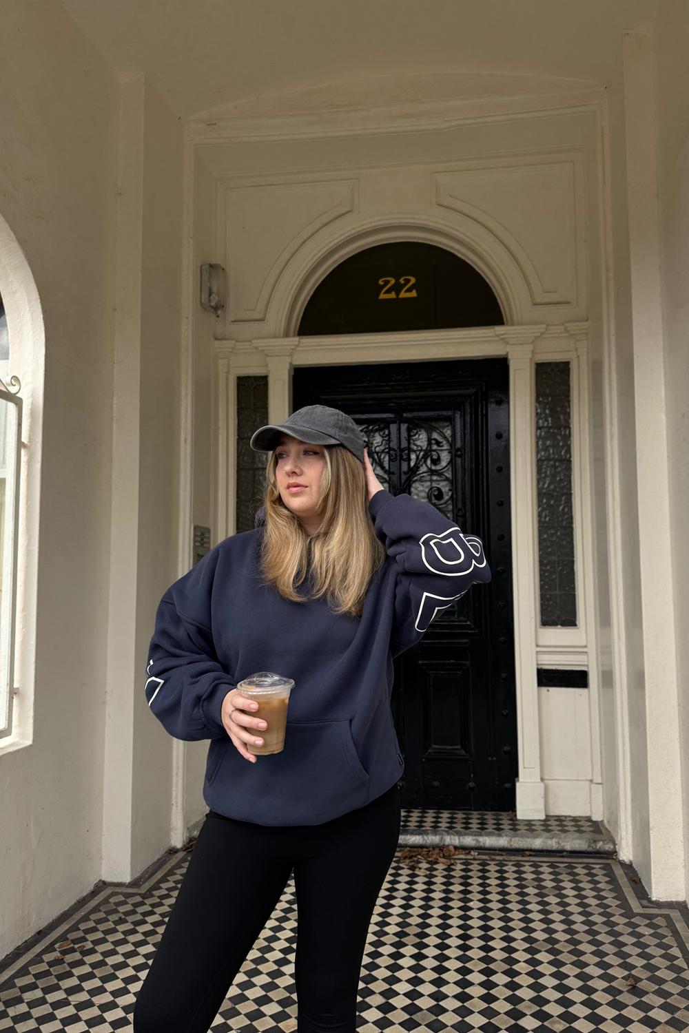 Post featuring Tonal Idris Oversized Hoodie - Black