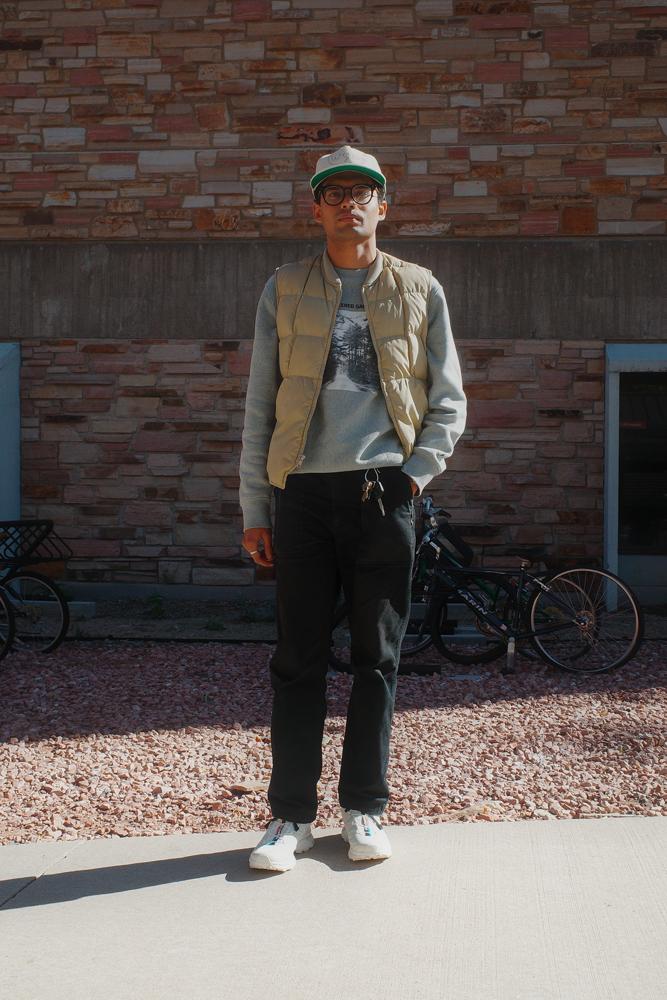 andrewpatra's fit featuring Wythe NY, Engineered Garments, Salomon