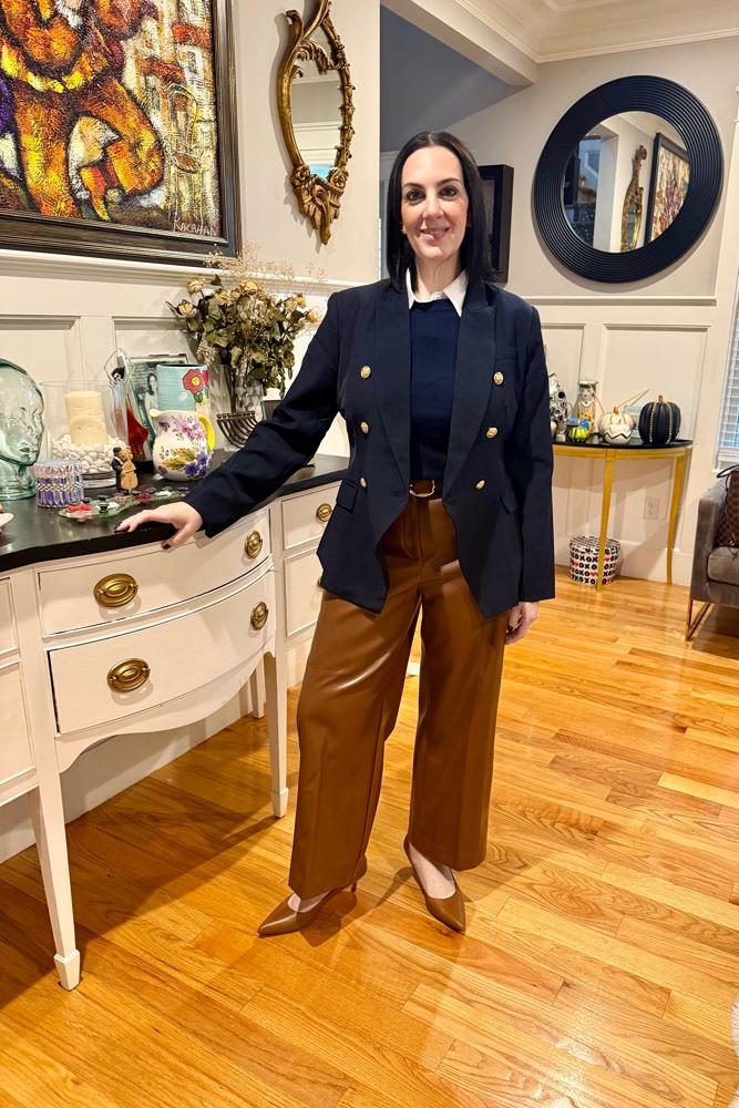 GAviv's fit featuring Quince, Ann Taylor, Lauren Ralph Lauren