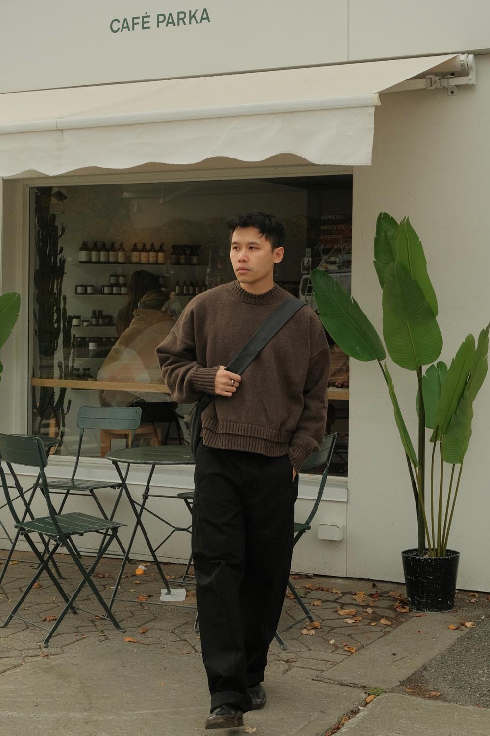 Post featuring Theo Cropped Sweater