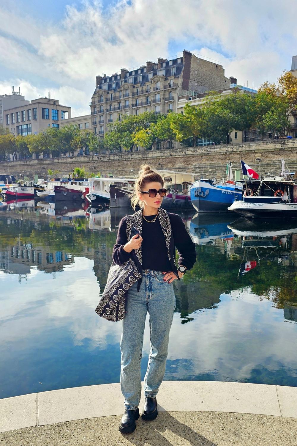 Post featuring Torba typu shopper z bawełny w kolorze czarnym - Capri