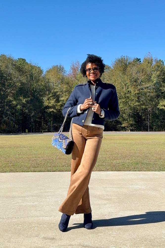 ToniTonyTone's fit featuring Loft, Tory Burch, DSW