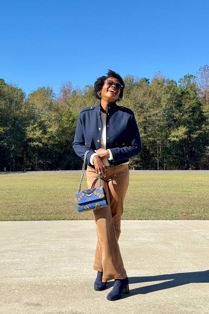 ToniTonyTone's fit featuring Loft, Tory Burch, DSW