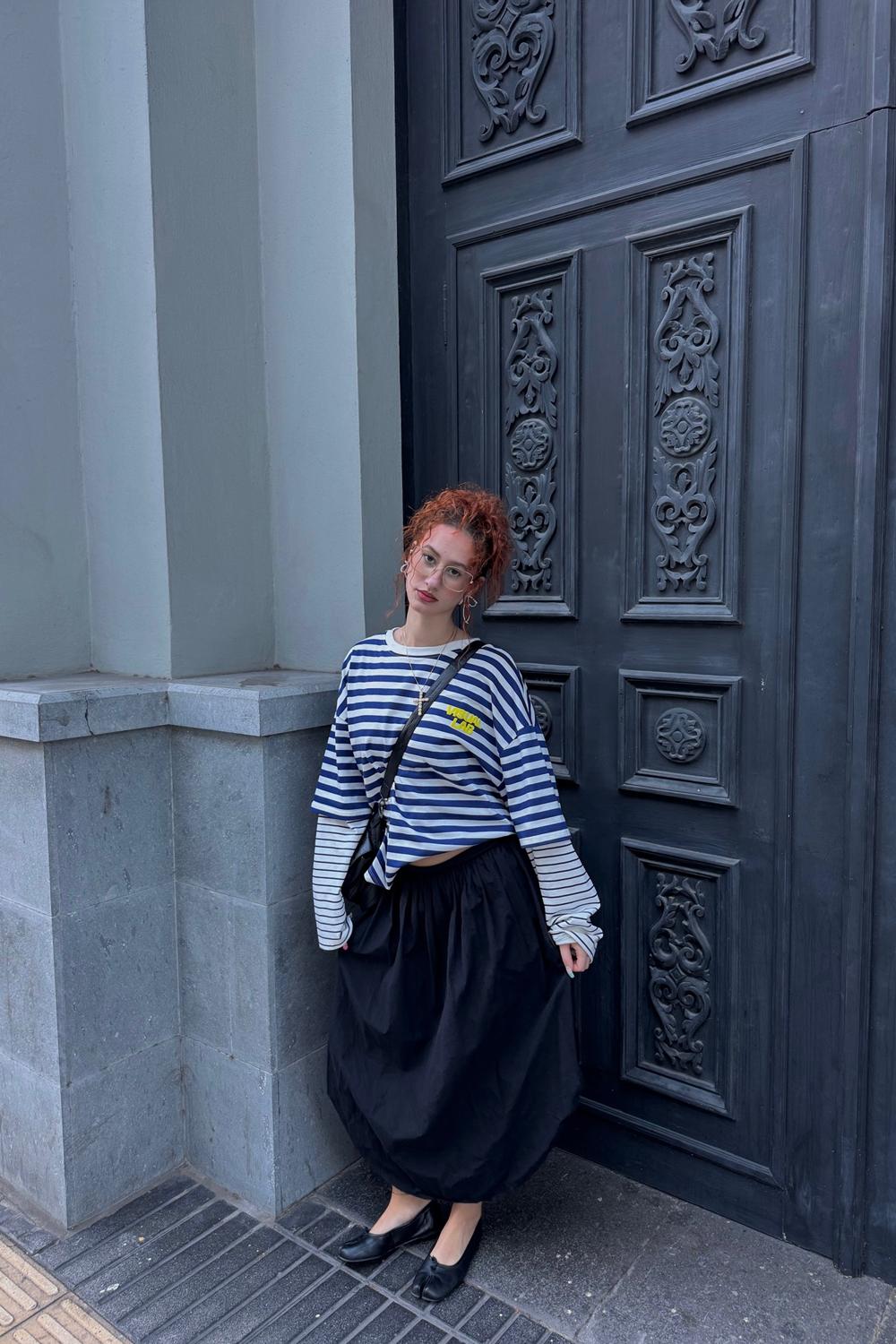 Post featuring Bailarinas tabi negras de piel - ULK Karva