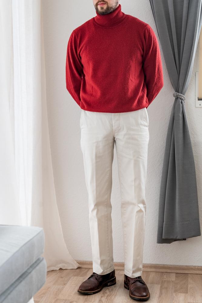 justafit's review for Men's Cashmere Turtleneck Sweater | Dark Brown | XL | UNIQLO US