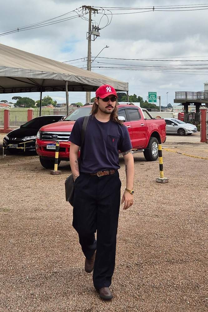 Lukepeder's fit featuring New Era, Ralph Lauren, Noah NYC