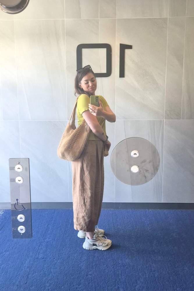 CaraLynn's fit featuring Reserved, Axel Arigato, Oysho