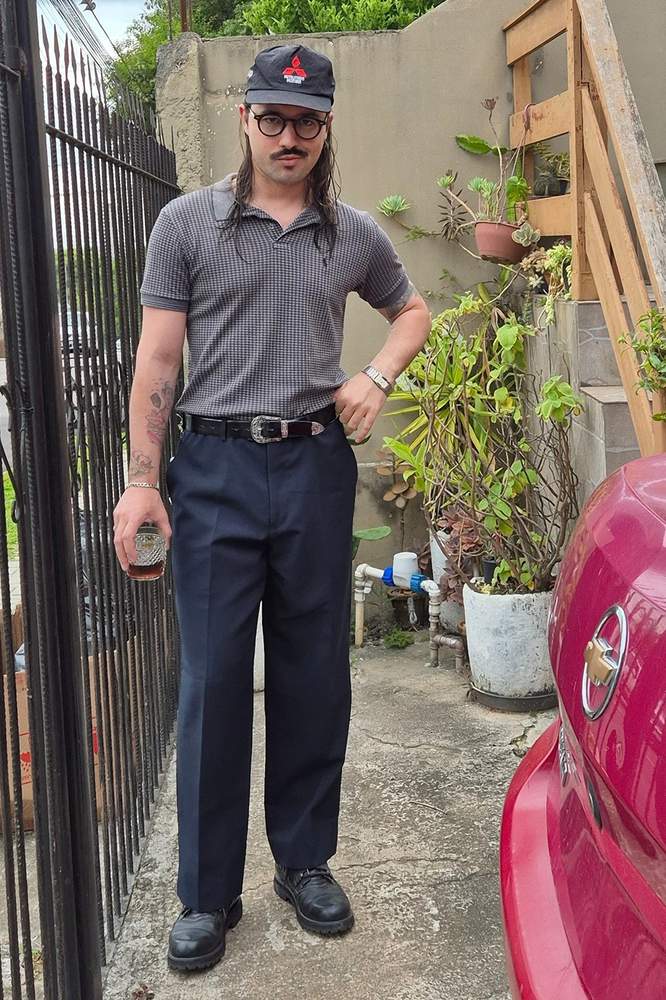 Lukepeder's fit featuring Ralph Lauren, MOSCOT, Aime Leon Dore