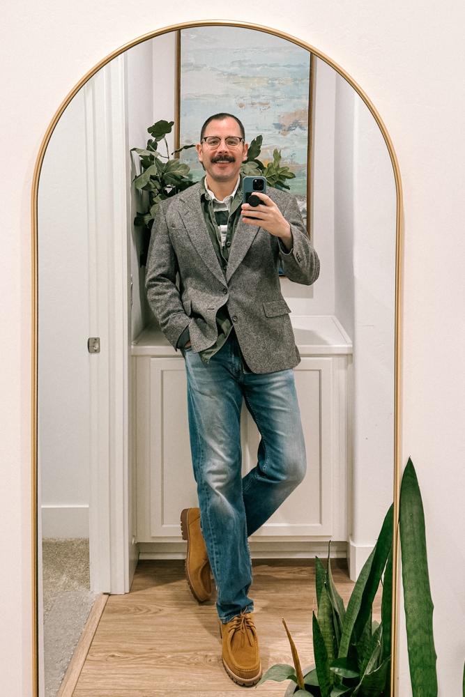 aardvark's fit featuring American Eagle, Levi's