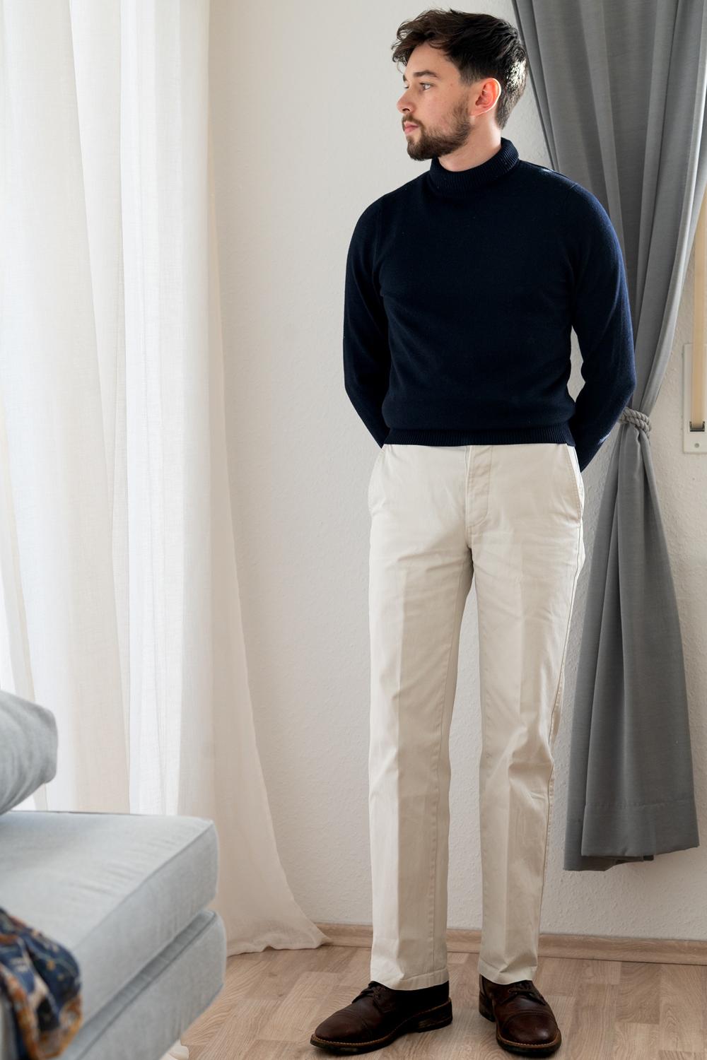 Post featuring Officer's Chino in Ivory