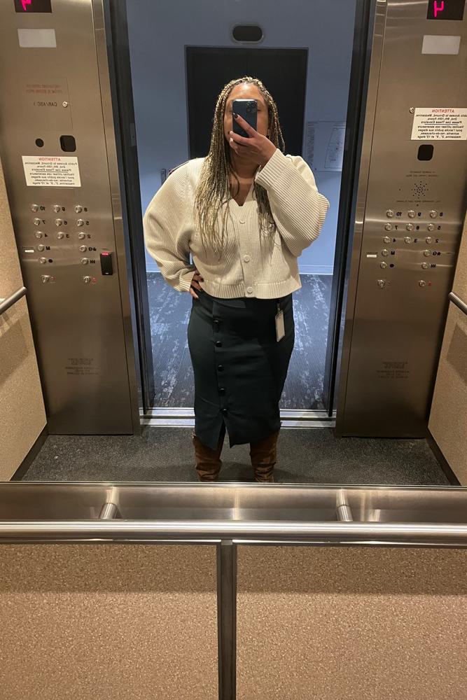 MicheS's fit featuring Lululemon, Reiss