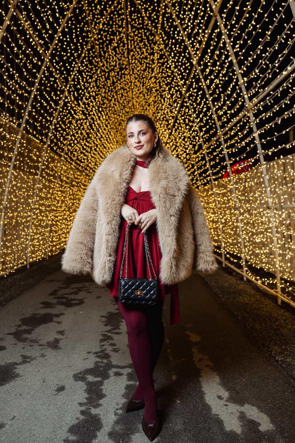 Post featuring Midi Faux Fur Jacket