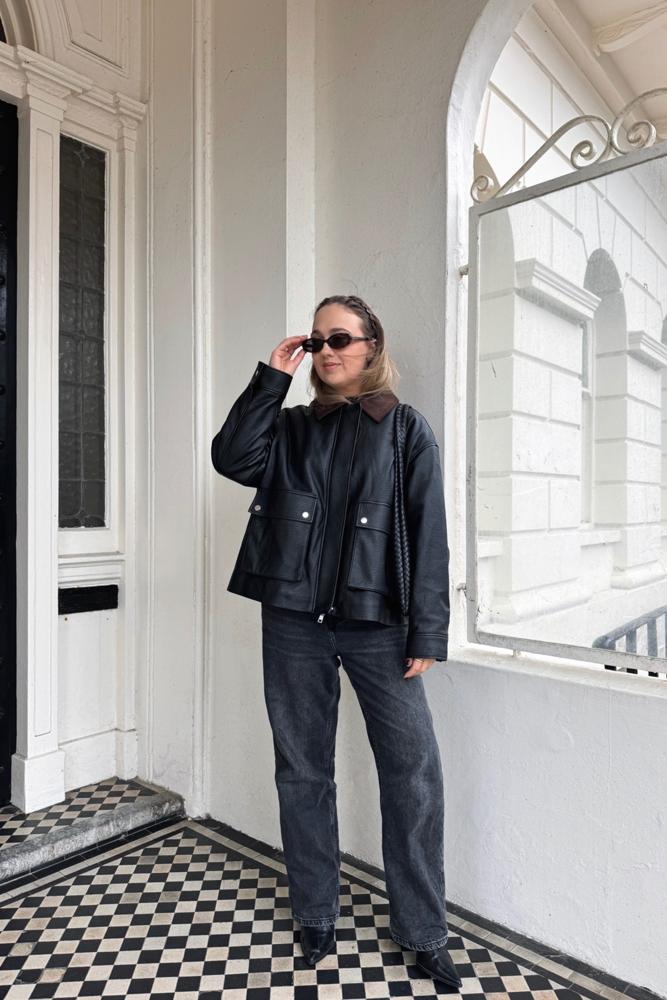 Beckahake's fit featuring Marks & Spencer, ASOS | winter, jacket