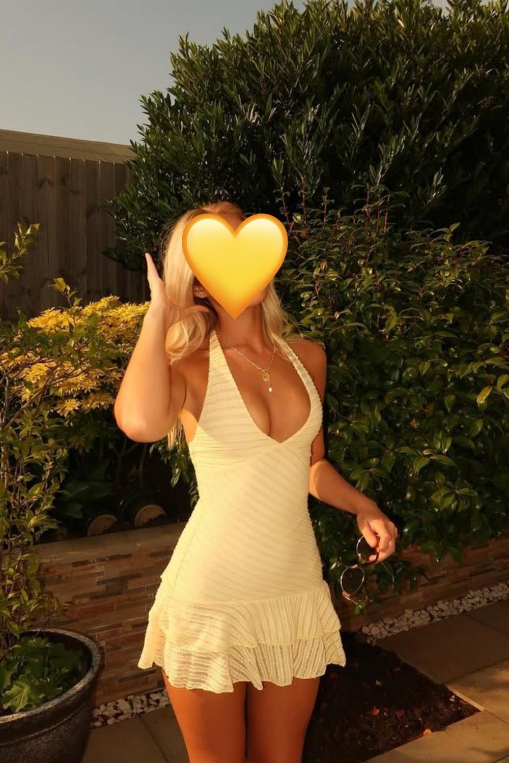 Post featuring All I Wanted Was This Mini Dress Lemon