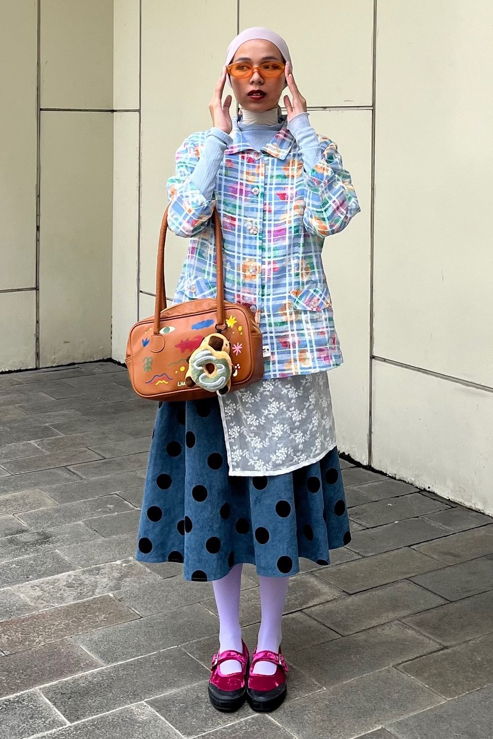 Post featuring Work Hard Stay Cute Baguette Leather Bag | Liunic on Things