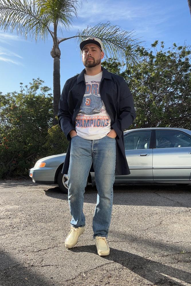 Alpastorpapi's fit featuring Vintage, Levi's, Clarks