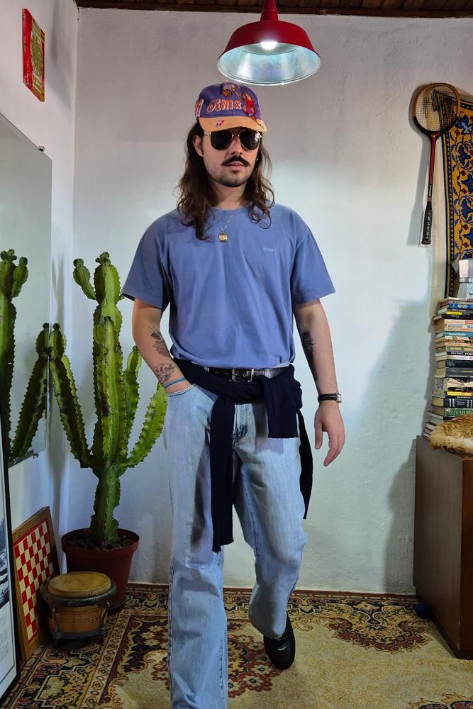 Lukepeder's fit featuring Wrangler, Ray-Ban, Levi's