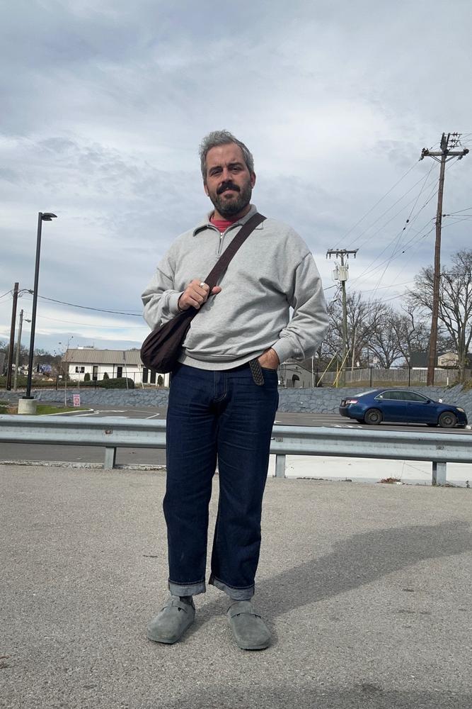 whatdadwears's fit featuring GAP, Madewell, Birkenstock, BAGGU