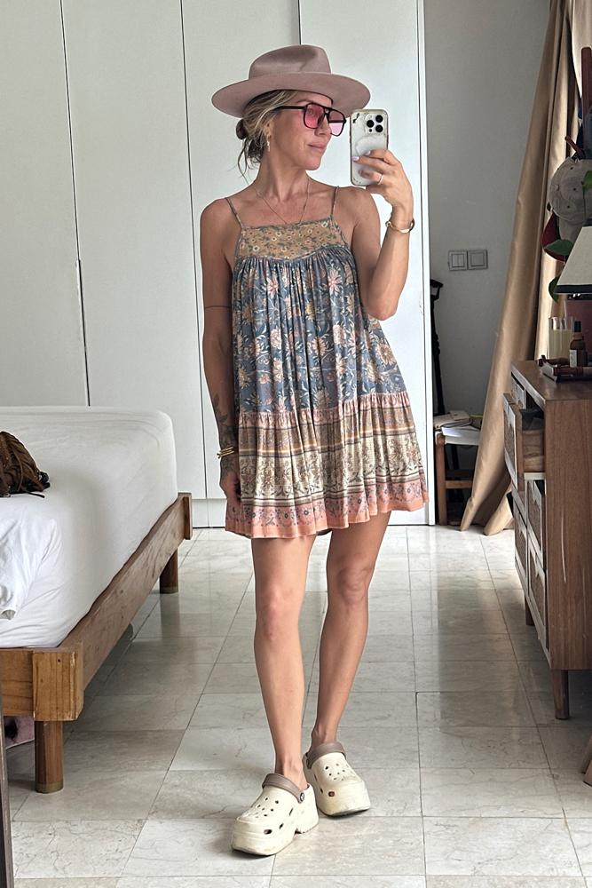 Adriennne's fit featuring Spell, ASOS, Fallen Broken Street, Crocs