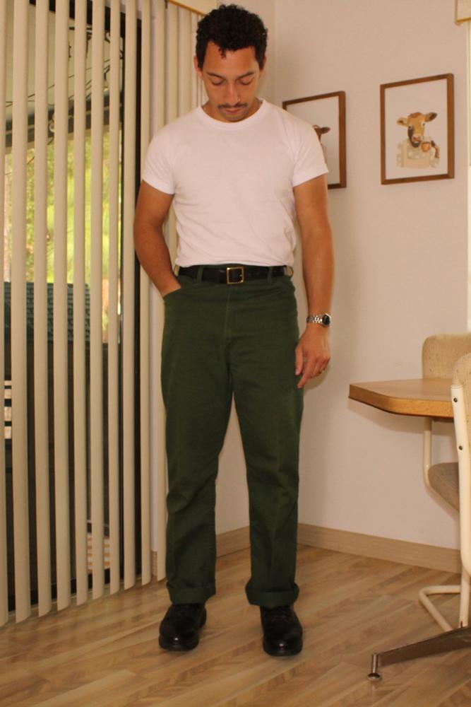 Retrodadcore's fit featuring Heddels Shop, NAB leather