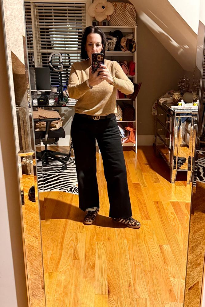 GAviv's fit featuring Vervet, Gucci, Adidas, J. Crew