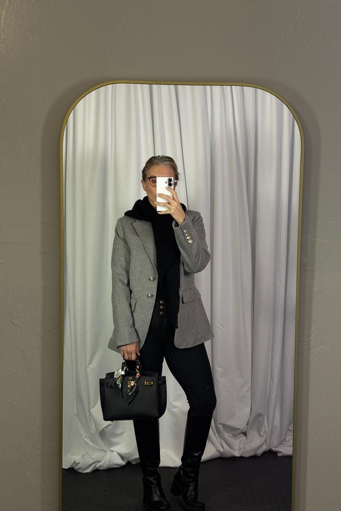 BusinessCasualOOTD's fit featuring White House Black Market, Vionic, MaxMara | [object Object], [object Object], [object Object]