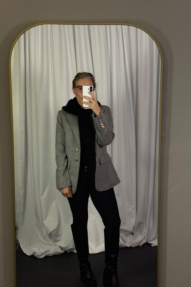 BusinessCasualOOTD's fit featuring White House Black Market, Vionic, MaxMara | [object Object], [object Object], [object Object]