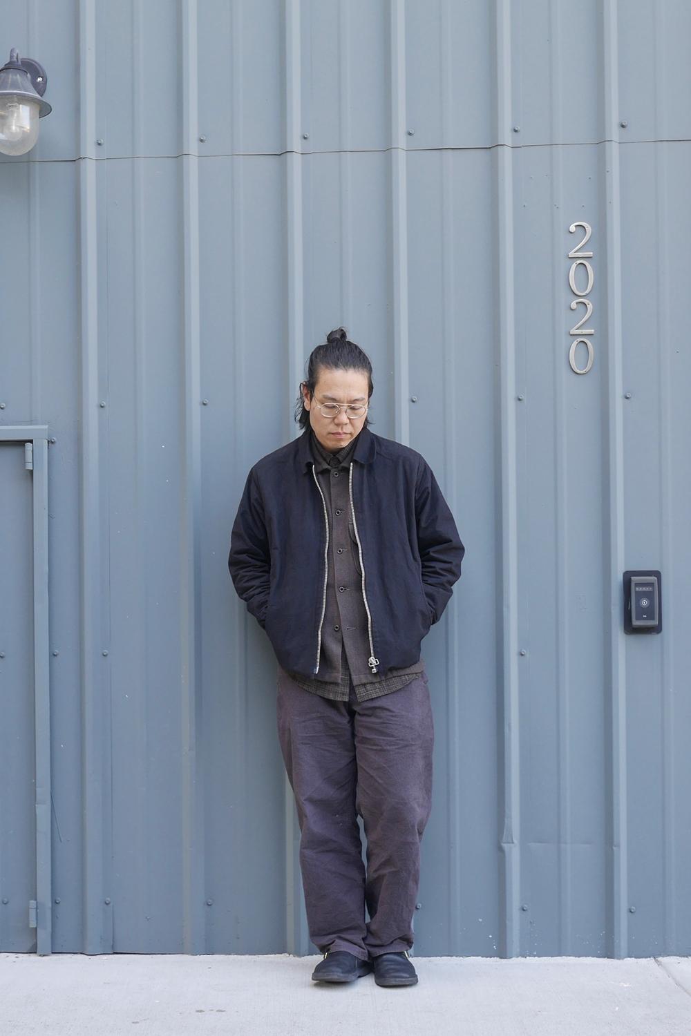 Post featuring R0P4 "Wide Pants" Black Wax