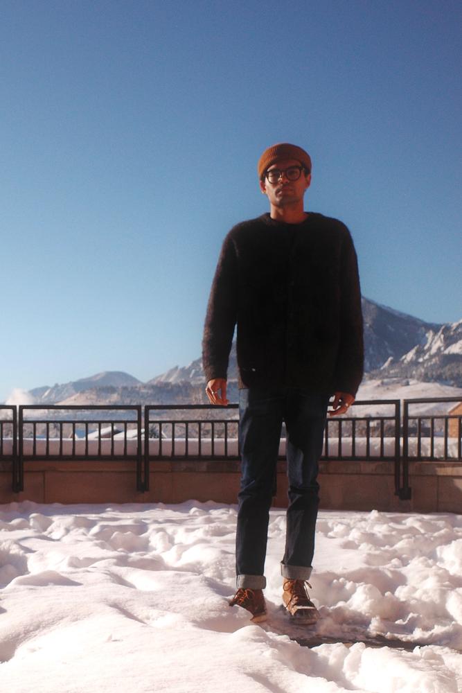 andrewpatra's fit featuring Native Sons, Red Wing Shoes, Naked & Famous Denim, Engineered Garments