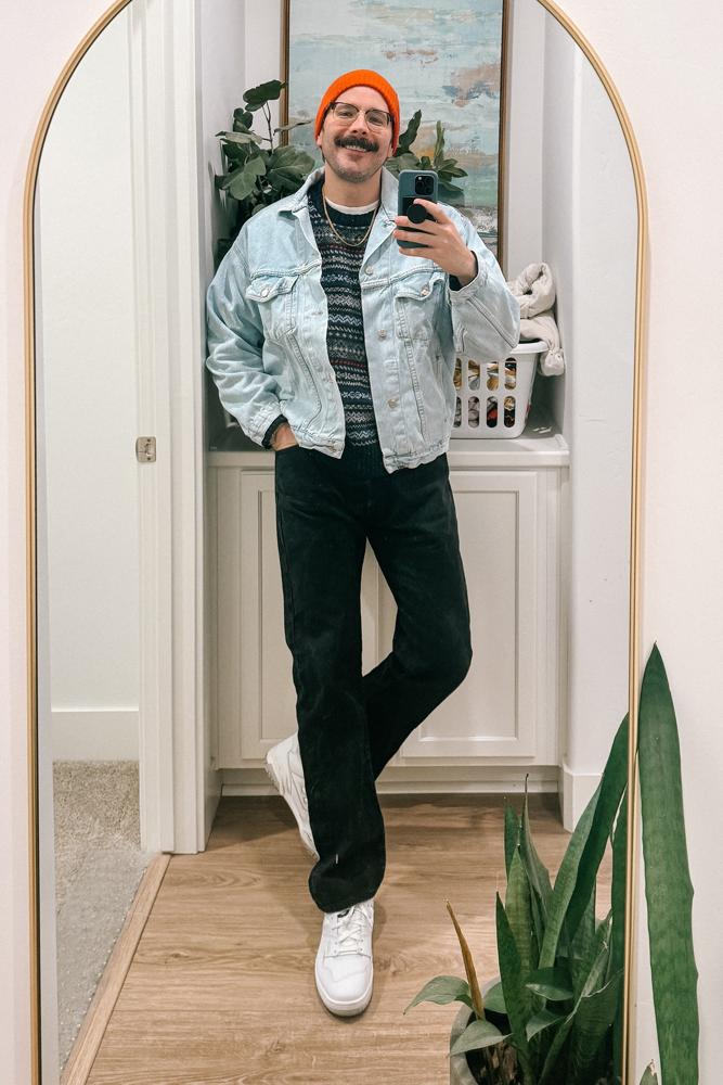 aardvark's fit featuring Levi's, New Balance, Universal Thread