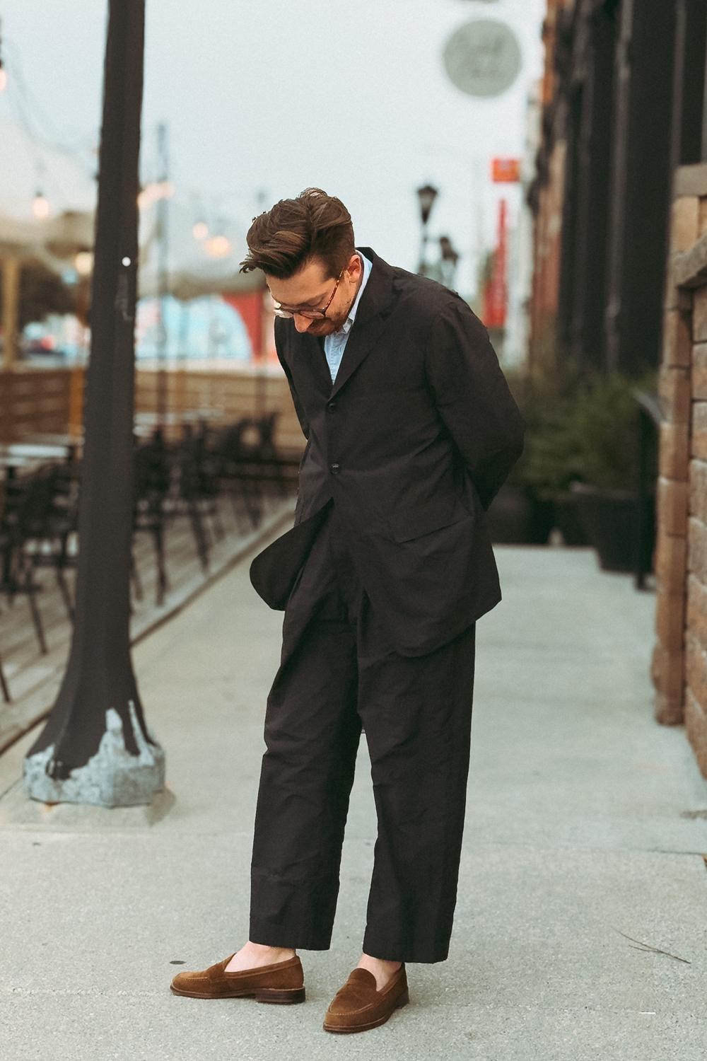 Post featuring 6243F Unlined Leisure Handsewn Penny Loafer LHS (Snuff Suede) Limited To Stock On Hand