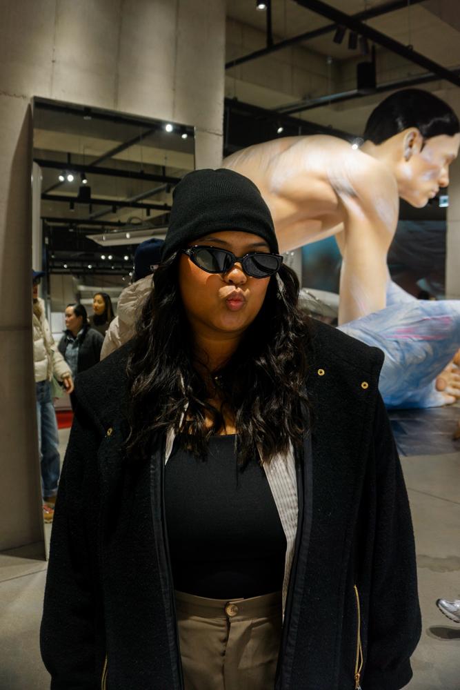 sydneycatherine's fit featuring Ricki's, GENTLE MONSTER, Zara, SHEIN | casual, chic, trendy, street, winter