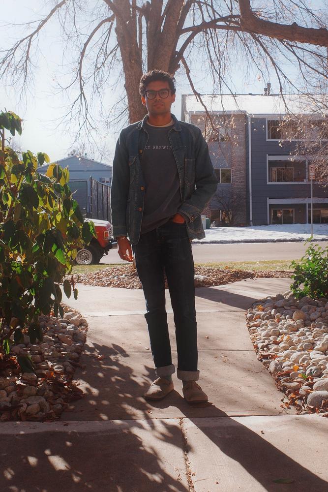 andrewpatra's fit featuring orSlow, Naked & Famous Denim, Birkenstock