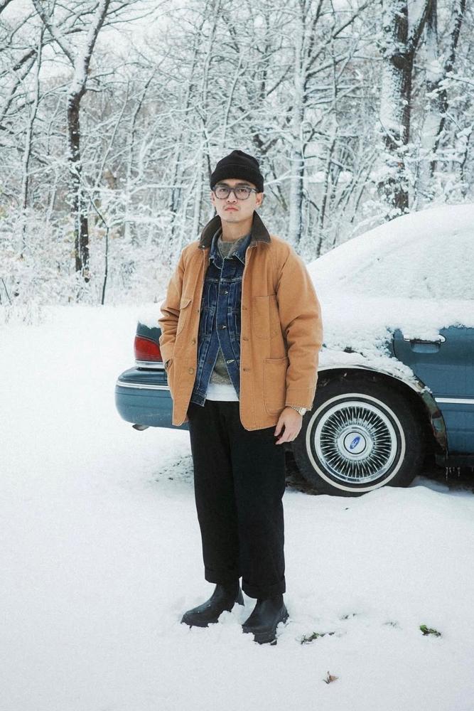 extrarice's fit featuring orSlow, Visvim, Uniqlo, Prada, Howlin'