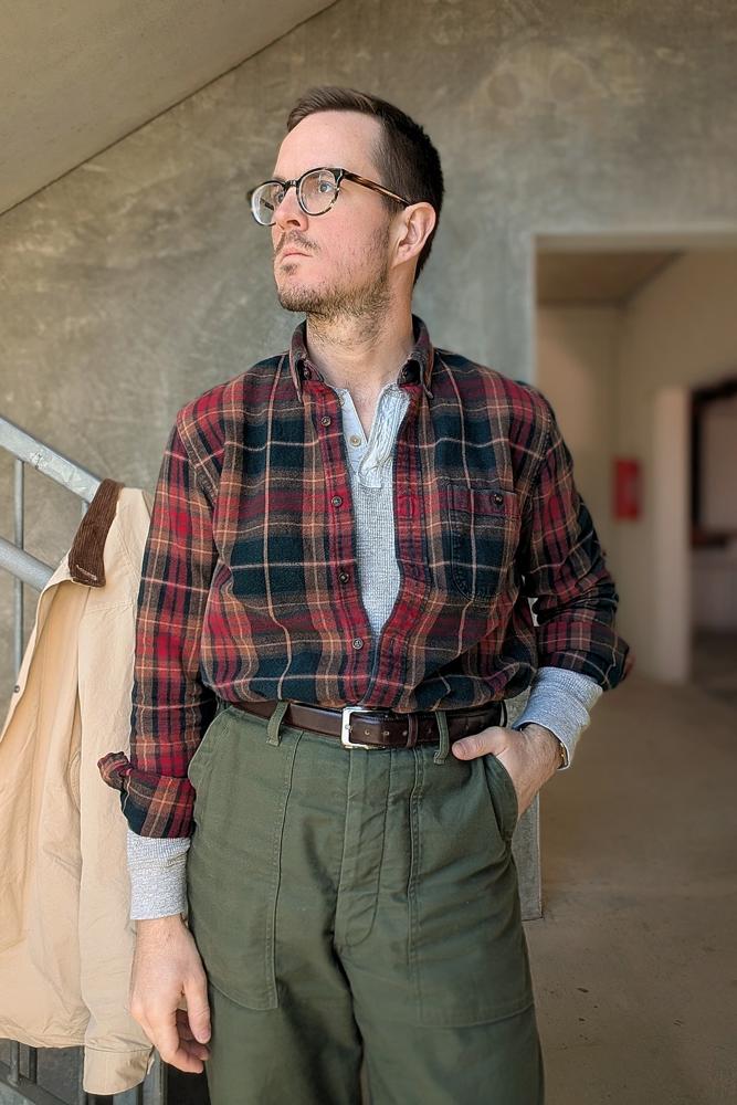 FitsOfFatherhood's fit featuring Warby Parker, Sperry, Lucky Brand, Bronson Mfg., J. Crew Factory, Time Catcher, Seiko | ootd, ivy, rugged, preppy, workwear, militaria, flannel, autumn