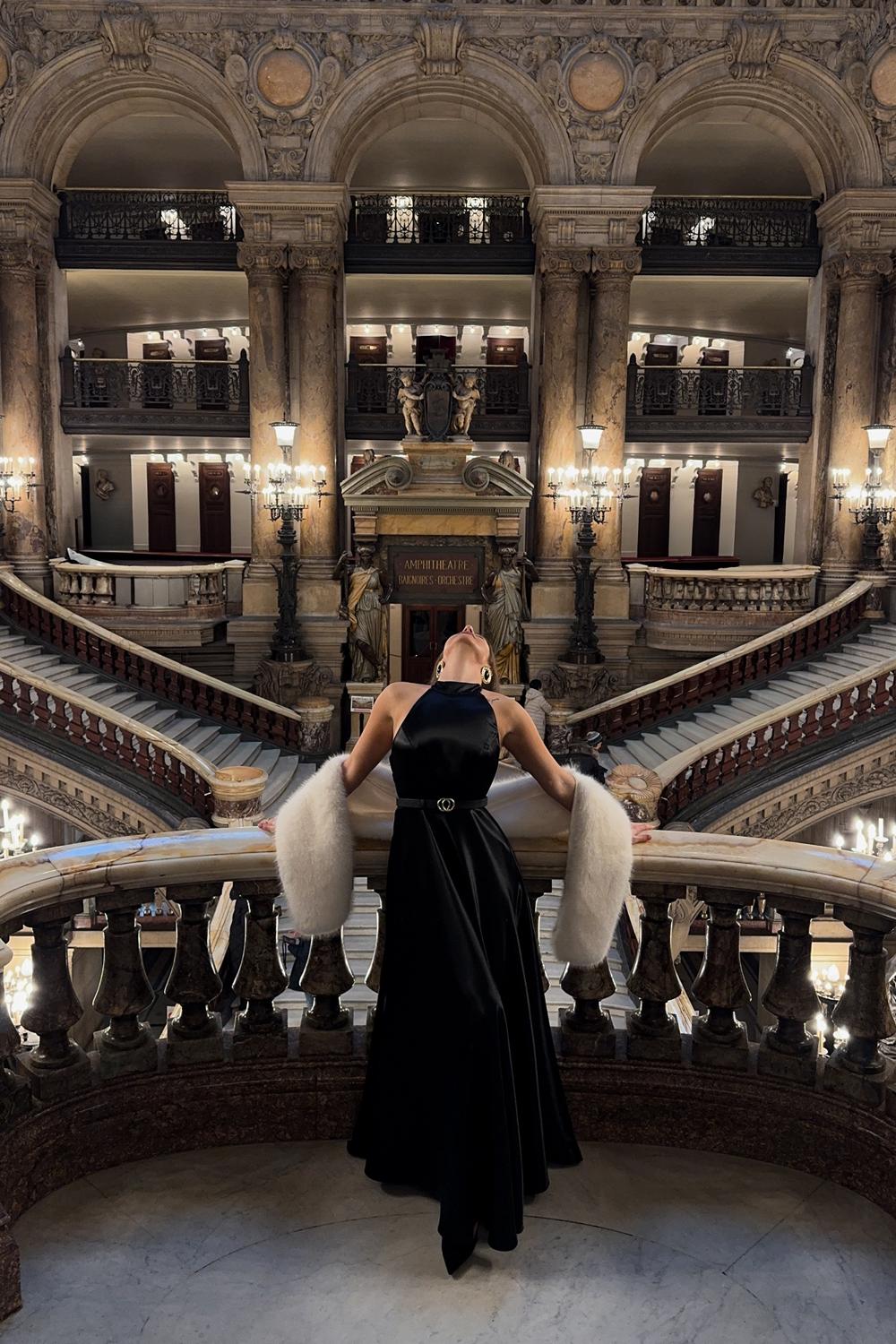 Post featuring Cleo Black Halterneck Bias-Cut Maxi-Dress