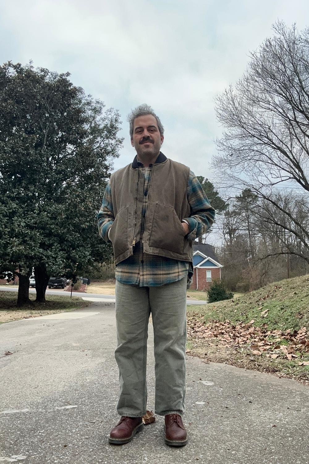 Post featuring Men's Utility Work Pant - Loose Fit - Washed Duck