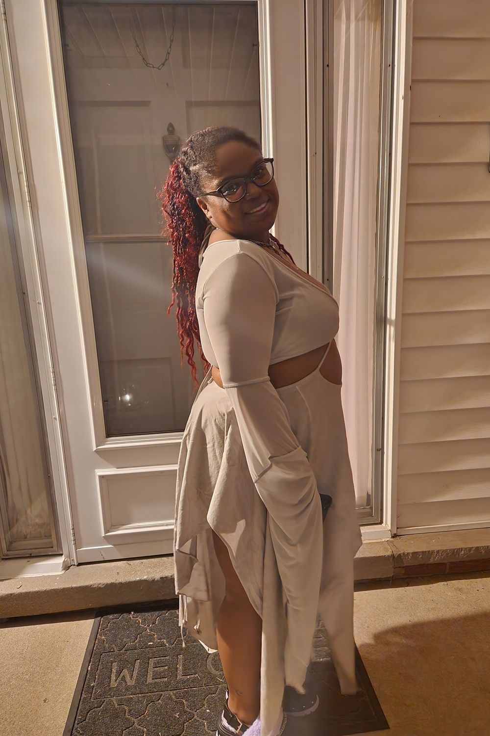 Post featuring Purple Chibi Faux Fur Sandals