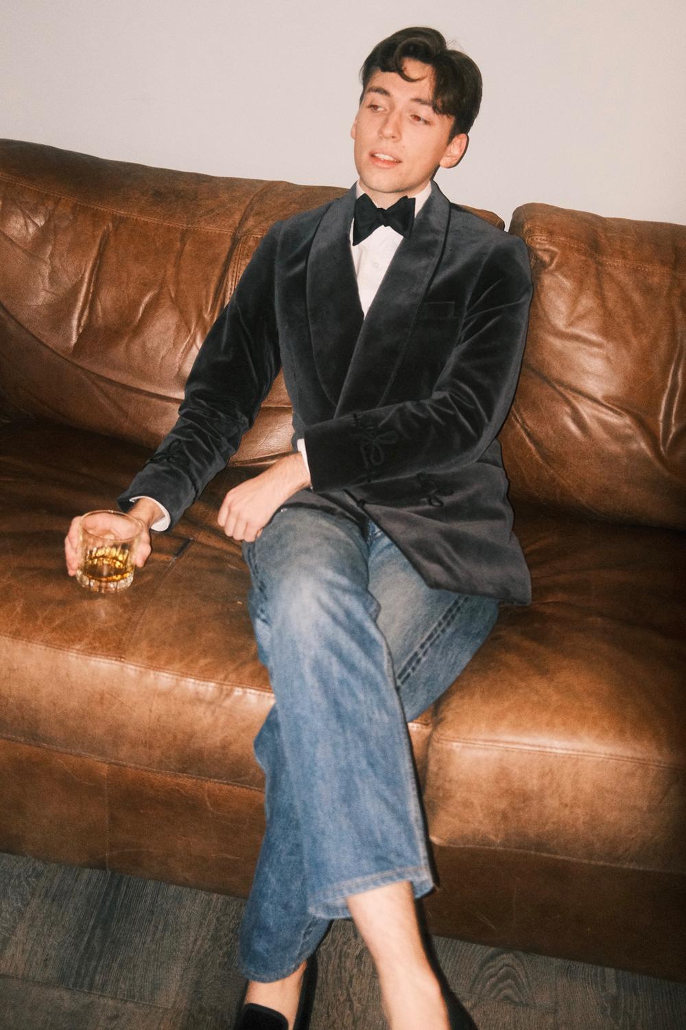 Post featuring Made-in-England Grosgrain Pre-Tied Formal Bow Tie