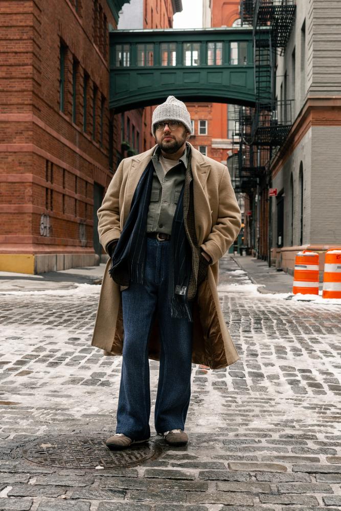 thesecondbutton's fit featuring Oliver Peoples, Drake's London, Pompeii, Brooks Brothers, The Anthology, Blue Blue, Ring Jacket | casual, classic, fall, smart, texture, winter