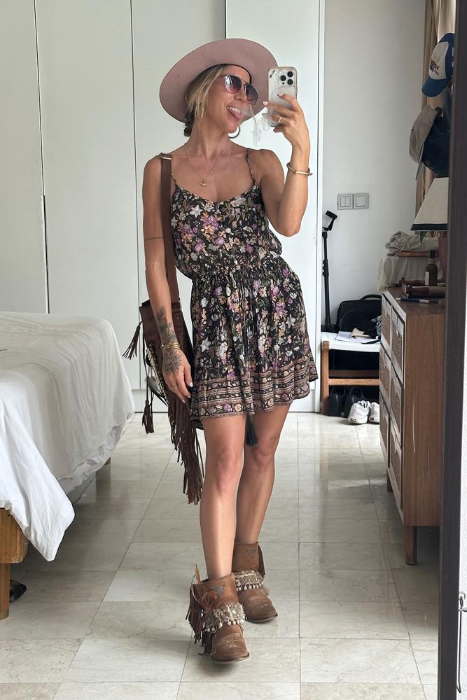 Adriennne's fit featuring Arnhem, H&M, Fallen Broken Street, Layer Boots