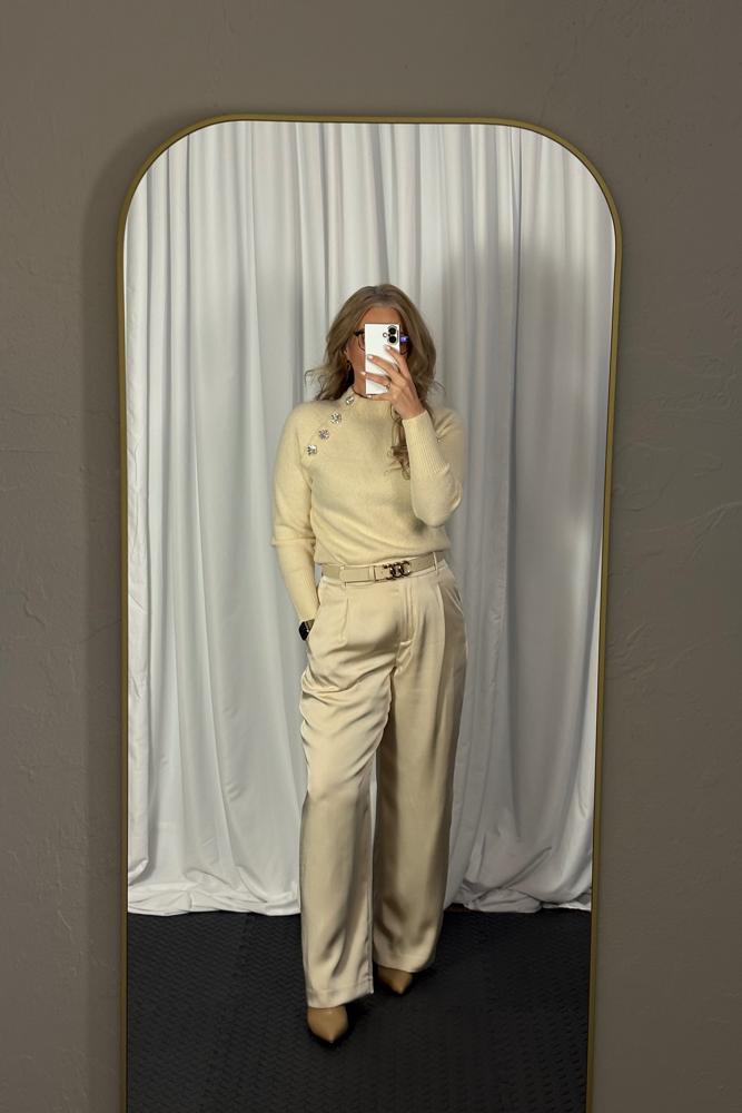 BusinessCasualOOTD's fit featuring Ann Taylor, Amazon Basics