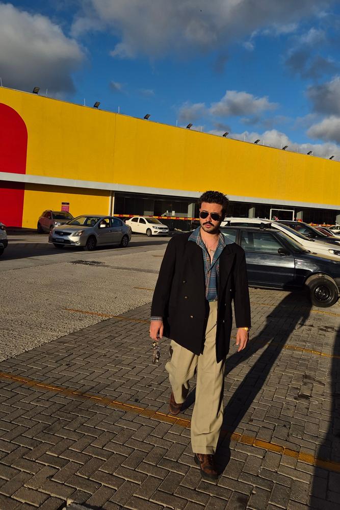 Lukepeder's fit featuring Ray-Ban, Brooks Brothers, Gant, Aime Leon Dore