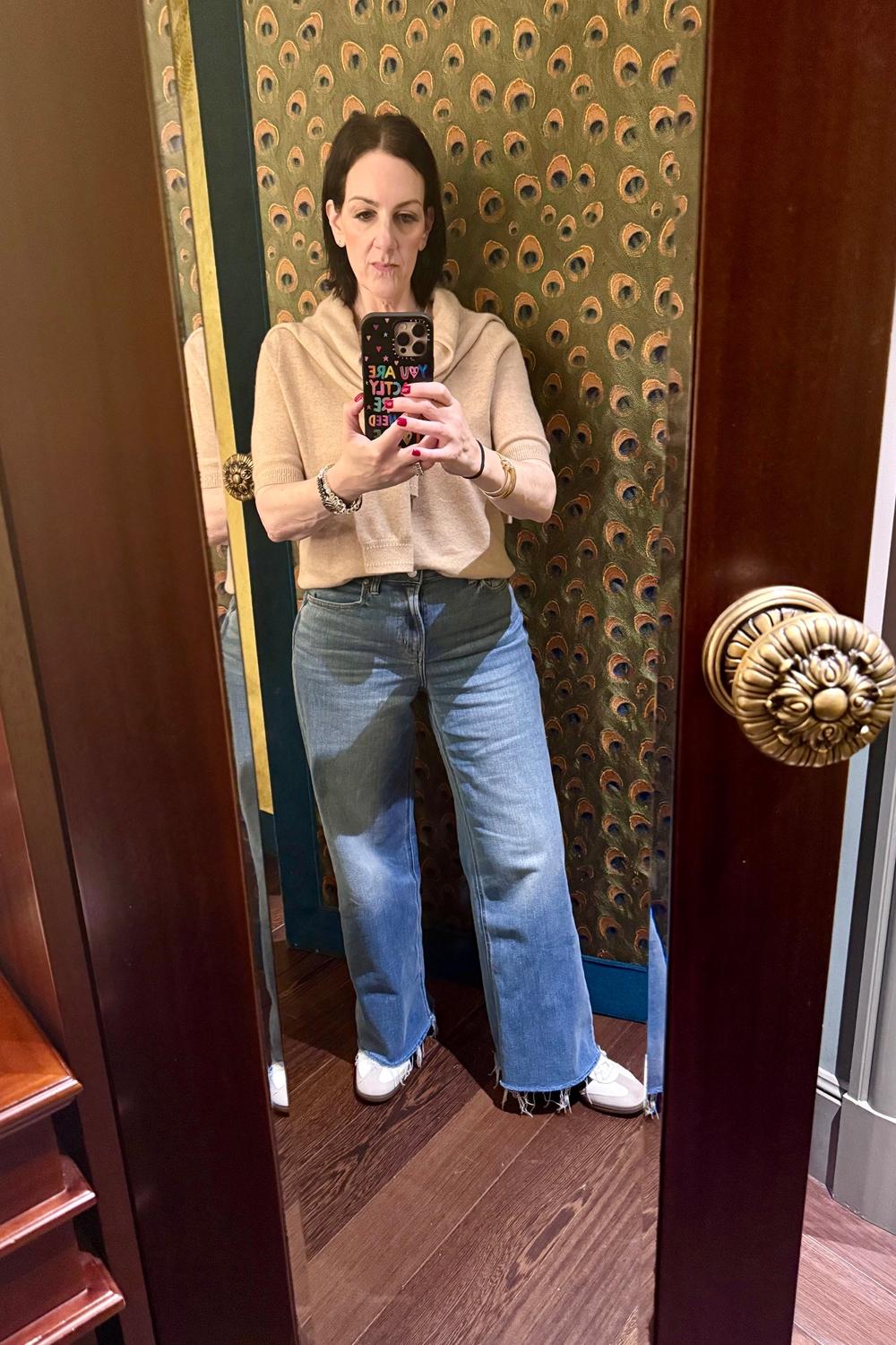 Post featuring Eva Cashmere Crew Cardigan-Chinchilla Melange