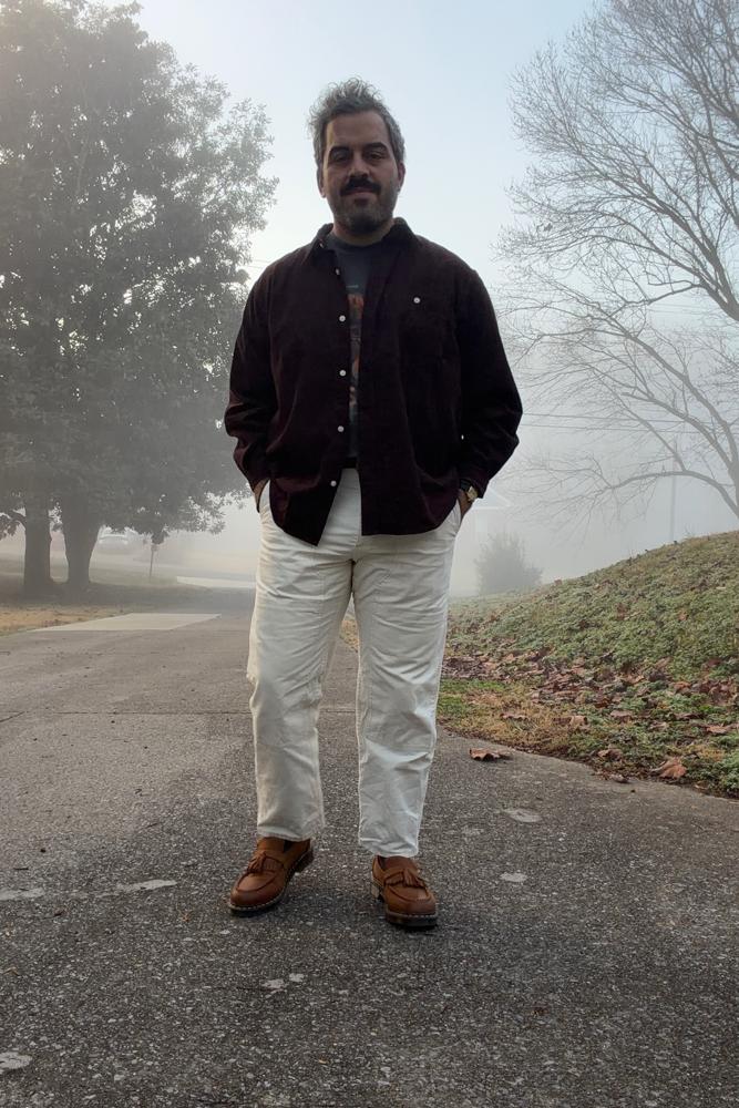 whatdadwears's fit featuring Madewell, Dr. Martens