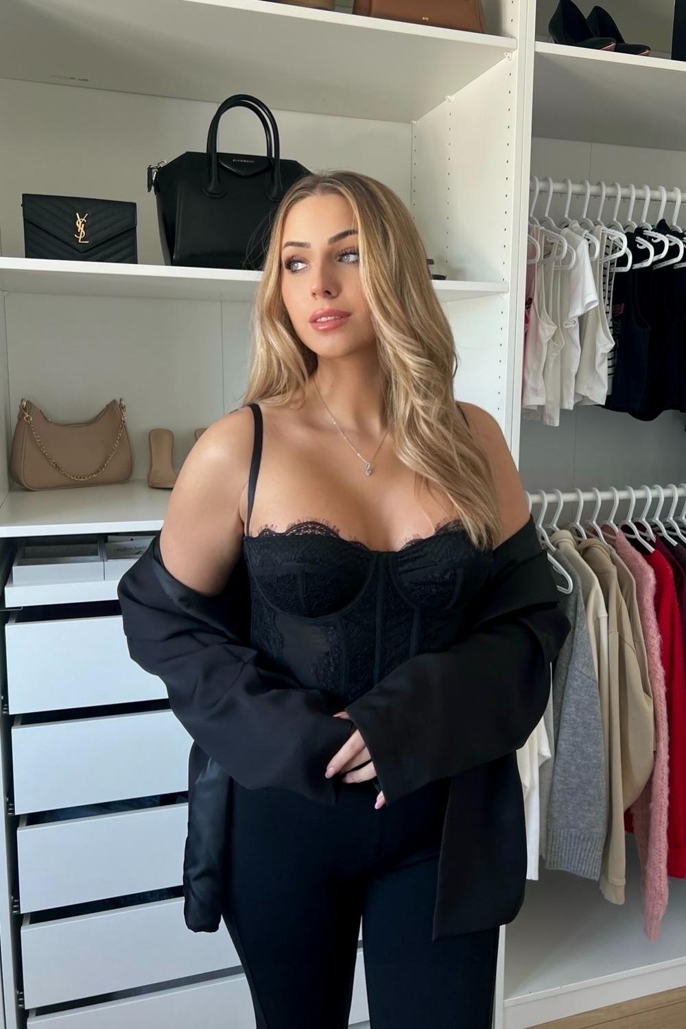 Post featuring Shapewear Executive High Waisted Wide-Leg Ponte Pants