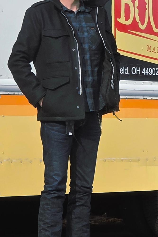 chainstitched's fit featuring Iron Heart