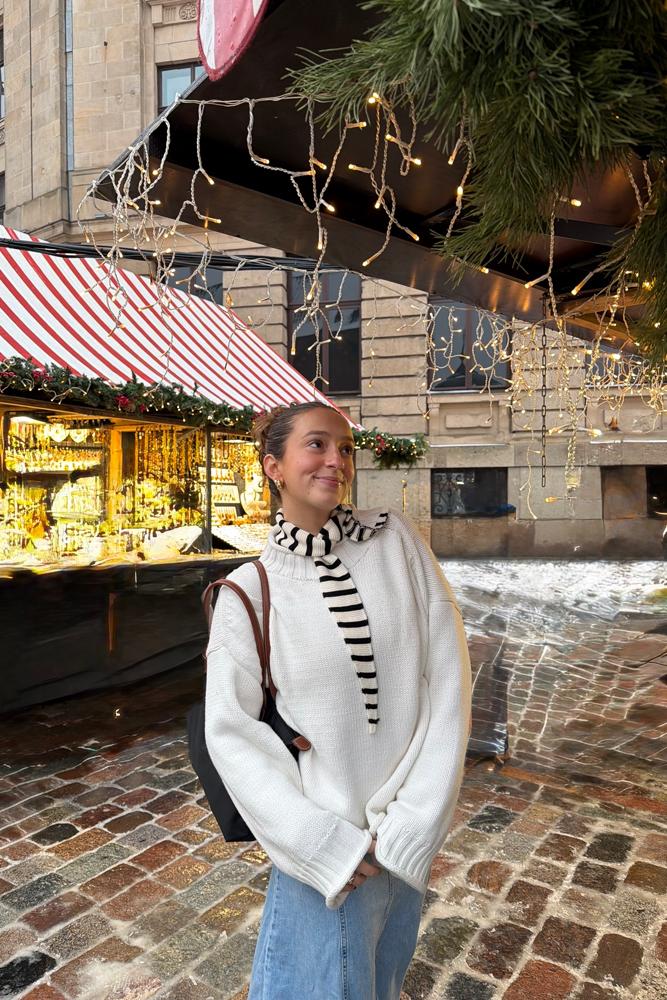 Arianamarino's fit featuring Longchamp, J. Crew, Free People, Boii